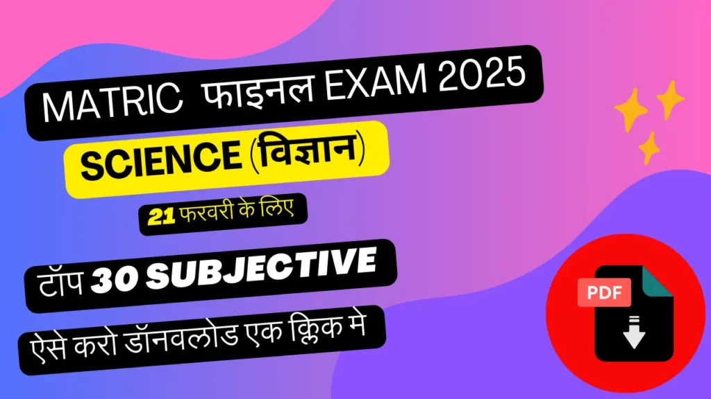 21 February Science Viral Objective Question 2025