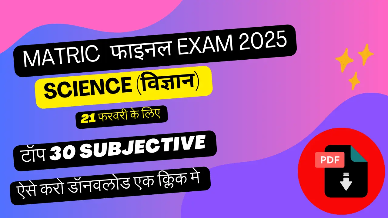 21 February Science Viral Objective Question 2025