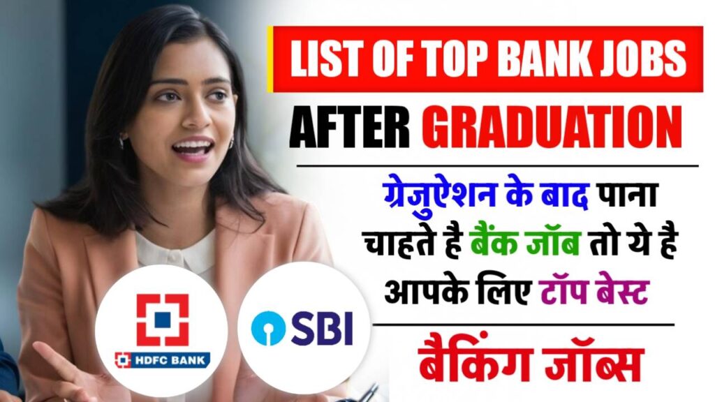 Top Bank Jobs After Graduatio